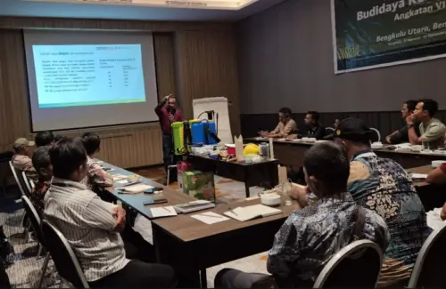 80 Pekebun Bengkulu Utara Tingkatkan Kualitas Budidaya Sawit Lewat Pelatihan Terpadu