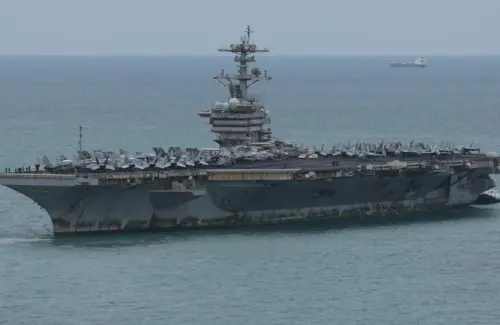 USS Abraham Lincoln Berlabuh di Thailand, Lambung Berkarat Jadi Saksi Perjalanan Panjang Pasca-Iran