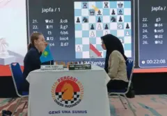 JAPFA Chess Festival 2026: Duta dan Laysa Tersingkir di Babak Kedua