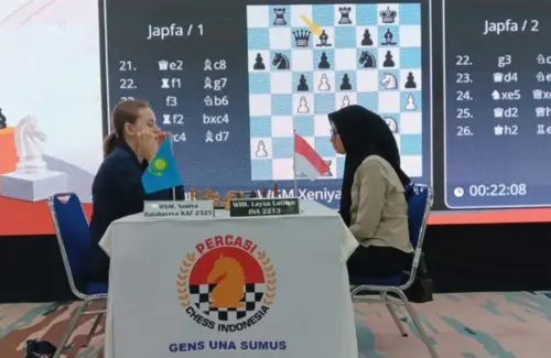 JAPFA Chess Festival 2026: Duta dan Laysa Tersingkir di Babak Kedua