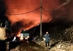 Api Lahap TPA Putri Cempo Solo, Ribuan Ton Sampah Terbakar