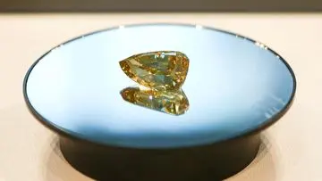 Kakek Beruntung Temukan Berlian Kuning 2,29 Karat di Arkansas