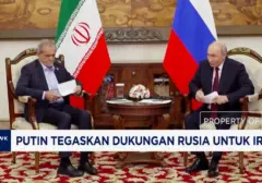 Putin Nyatakan Rusia Solid Dukung Iran Hadapi AS