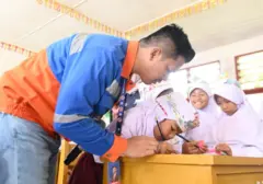 Pupuk Kaltim Fasilitasi Pemberdayaan Ekonomi dan Sektor Pertanian di Nagari Kumango