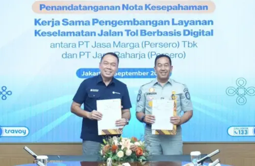 Jasa Marga dan Jasa Raharja Bersinergi Tingkatkan Keselamatan Digital Lewat Travoy