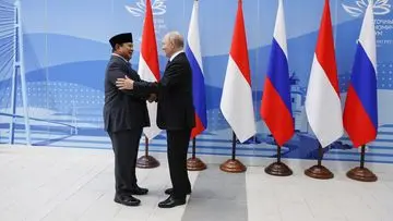 Prabowo Subianto Bertemu Vladimir Putin di Vladivostok, Hadiri Forum Ekonomi Timur