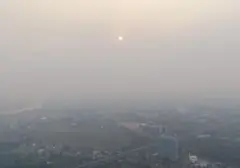 Asap Karhutla Lumpuhkan Palembang, Udara Capai Kategori Sangat Tidak Sehat