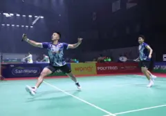 Dejan/Apri Raih Kemenangan Dramatis di Babak 16 Besar POLYTRON Pontianak Indonesia Masters 2026