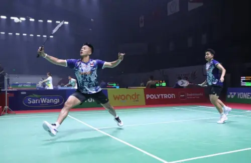 Dejan/Apri Raih Kemenangan Dramatis di Babak 16 Besar POLYTRON Pontianak Indonesia Masters 2026