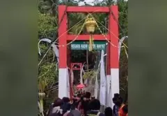 Jembatan Gantung Garuda Ambruk Saat Diresmikan, TNI AD Ungkap Penyebabnya