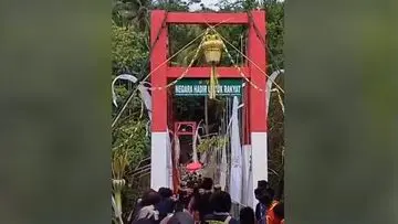 Jembatan Gantung Garuda Ambruk Saat Diresmikan, TNI AD Ungkap Penyebabnya