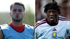 Taylor Harwood-Bellis dan Brian Madjo Dicoret Aston Villa dari Skuad Liga Champions