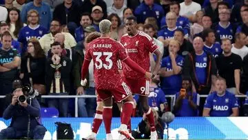 Liverpool Tumbangkan Ipswich 2-0, Raih Poin Penuh Perdana di Liga Inggris