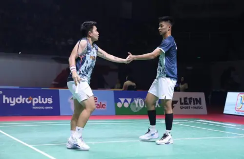 Dejan/Apri Raih Kemenangan Kedua atas Verrell/Bernadine di POLYTRON Pontianak Indonesia Masters 2026