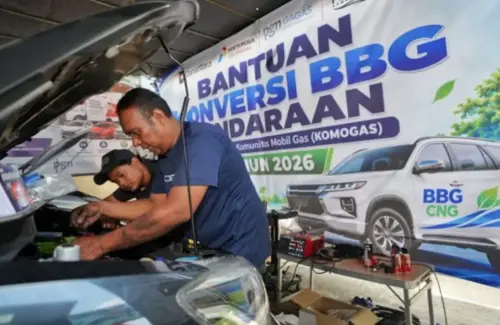 Konversi BBG Hemat Biaya Operasional Taksi Online Hingga 55 Persen