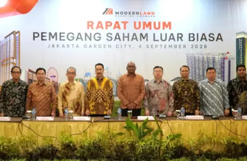Modernland Realty Gelar RUPSLB Kedua untuk Pengalihan Aset Strategis