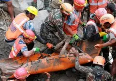 Dua Korban Selamat Usai 9 Hari Terperangkap Lumpur Banjir di PLTA Nepal