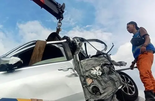 Truk Lawan Arah Picu Tabrakan Maut di Tol Hualien, Ibu dan Anak Tak Selamat