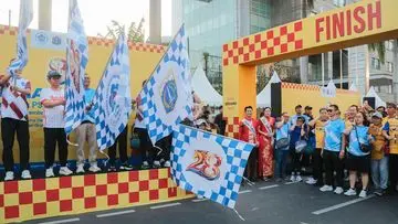 Pramono Anung Ajak Warga Jakarta Hidup Sehat di PSMTI Charity Walk 2026