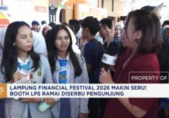 Festival Keuangan Lampung 2026: Booth LPS Jadi Magnet Pengunjung