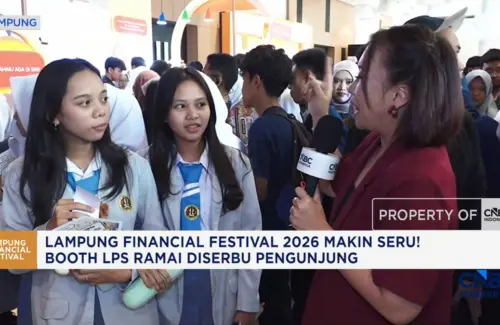 Festival Keuangan Lampung 2026: Booth LPS Jadi Magnet Pengunjung