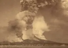 Letusan Krakatau 1883: Gemuruh Dahsyat, Ribuan Nyawa Melayang, dan Langit Berubah Warna
