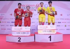 Ganda Campuran China Dominasi POLYTRON Pontianak Indonesia Masters 2026, Ma/Qin Raih Gelar
