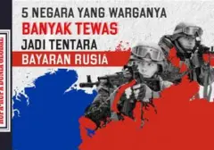 Ribuan Warga Asing Tewas sebagai Tentara Bayaran Rusia, BBC Ungkap 5 Negara dengan Korban Terbanyak