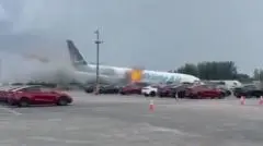 Pesawat Kargo Amazon Air Jatuh di Bandara Miami, Lima Tewas