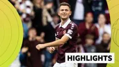 Gol Dramatis Kerjota Bawa Hearts Raih Kemenangan atas Dundee di Menit Akhir