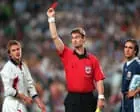 Momen Bersejarah: Wasit Kim Milton Nielsen Ungkap Kenangan Kartu Merah Beckham di Piala Dunia 1998