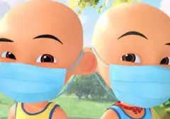 Upin Ipin Serukan Aksi Peduli Lingkungan di Tengah Kabut Asap