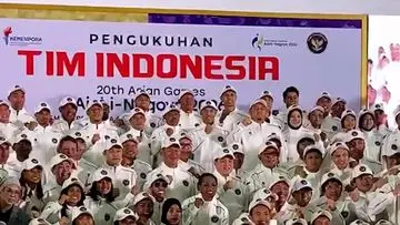 Kontingen Indonesia untuk Asian Games 2026 Aichi-Nagoya Resmi Dikukuhkan