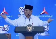 Prabowo: Indonesia Hadapi Tantangan Jauh Lebih Kompleks Dibanding Singapura
