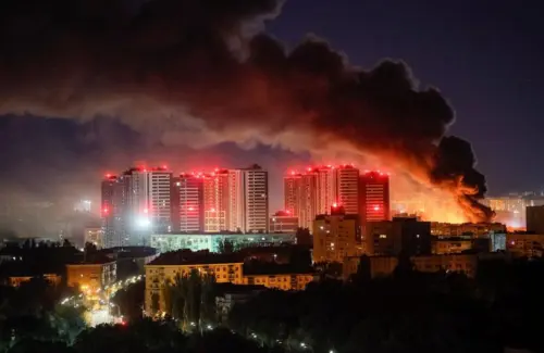 Kyiv Dihujani Rudal Rusia, Warga Terjebak dalam "Neraka" Malam Hari