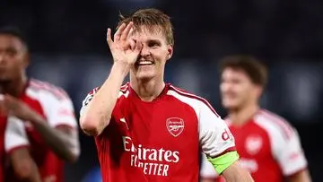 Gol Tunggal Odegaard Bawa Arsenal Raih Tiga Poin Krusial Kontra Napoli di Liga Champions