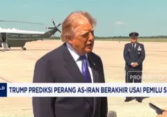 Trump Prediksi Akhir Perang AS-Iran Usai Pemilu Sela November