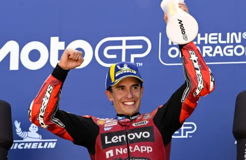 Marc Marquez Ungkap Alasan Foto Lengan Cedera Viral di Media Sosial