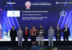 Jasaraharja Putera Dianugerahi TOP GRC Awards 2026 #5 Star Berkat Pengelolaan Terintegrasi
