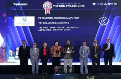 Jasaraharja Putera Dianugerahi TOP GRC Awards 2026 #5 Star Berkat Pengelolaan Terintegrasi