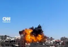 Kamp Al-Shati Gaza Dibombardir Lagi, Korban Jiwa Berjatuhan