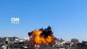 Kamp Al-Shati Gaza Dibombardir Lagi, Korban Jiwa Berjatuhan