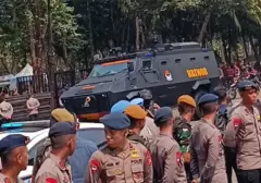 Persib Bandung Gunakan Kendaraan Taktis Menuju SUGBK Hadapi Persija Jakarta