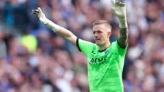 Kiper Everton Jordan Pickford Cetak Sejarah 100 Clean Sheet di Premier League